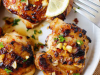 Lemon garlic chicken. 200x150 Delicious Chicken Recipes That are Perfect for a Summer BBQ
