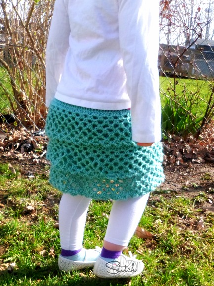 Ruffle Crochet Skirt