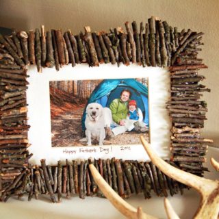 Amazing Rustic Photo Frames You Can Make Yourself