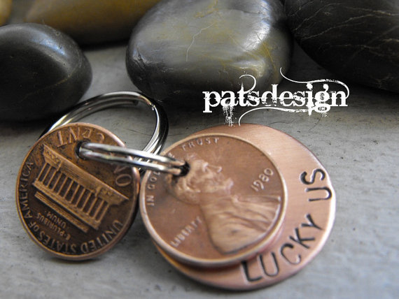 Stamped pennies