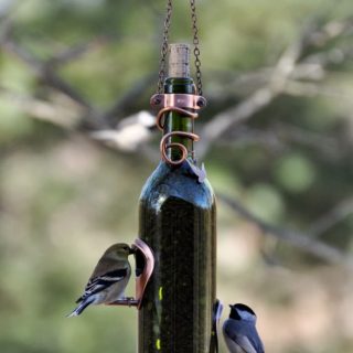 These Upcycled DIY Bird Feeders Are the Perfect Addition to Your Backyard