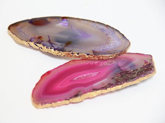 Agate stone magnets