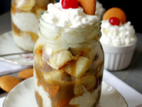Bananas Foster Cheesecake Pudding 200x150 Delicious Dessert Recipes That Come in a Jar