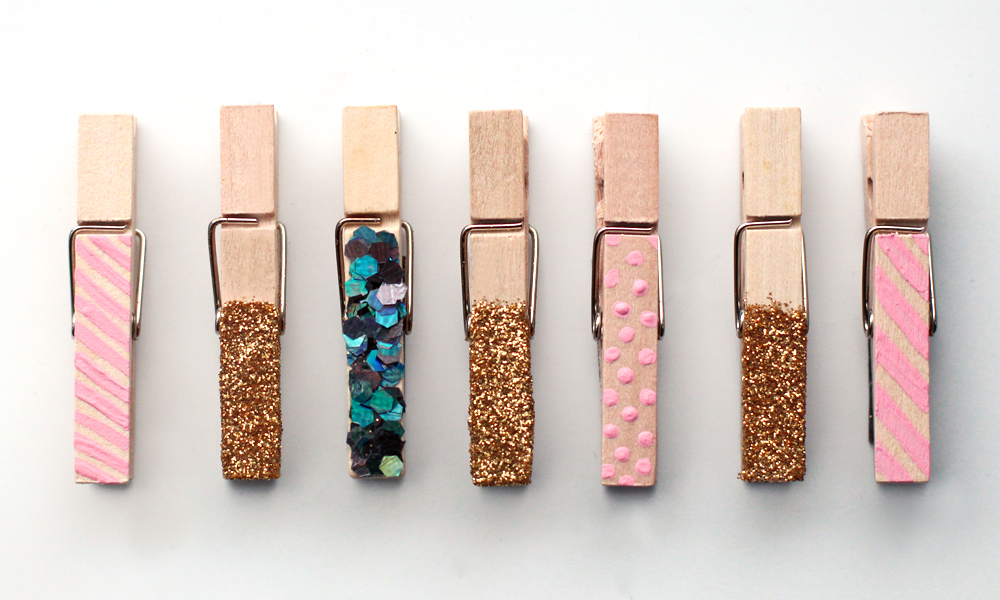 Clothes pin magnets