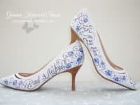 Custom painted wedding pumps 200x150 Personalized Style: 15 Fabulously Chic Hand Painted Shoes