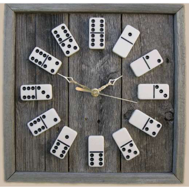 Domino clock