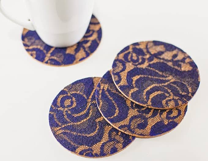 Lacy coasters
