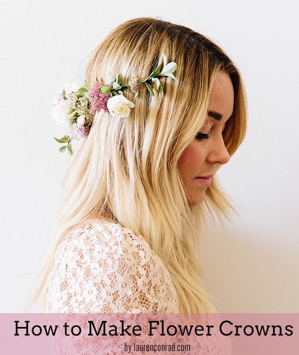 Lauren Conrad’s Flower Crown