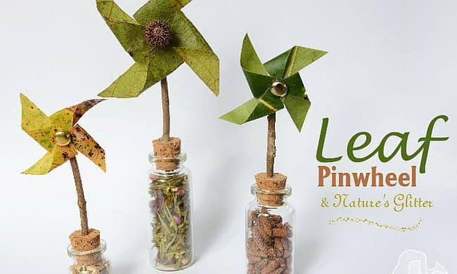 Leaf pinwheel
