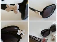 Little plastic bows 200x150 DIY Sunglasses That Are Perfect For The Beach