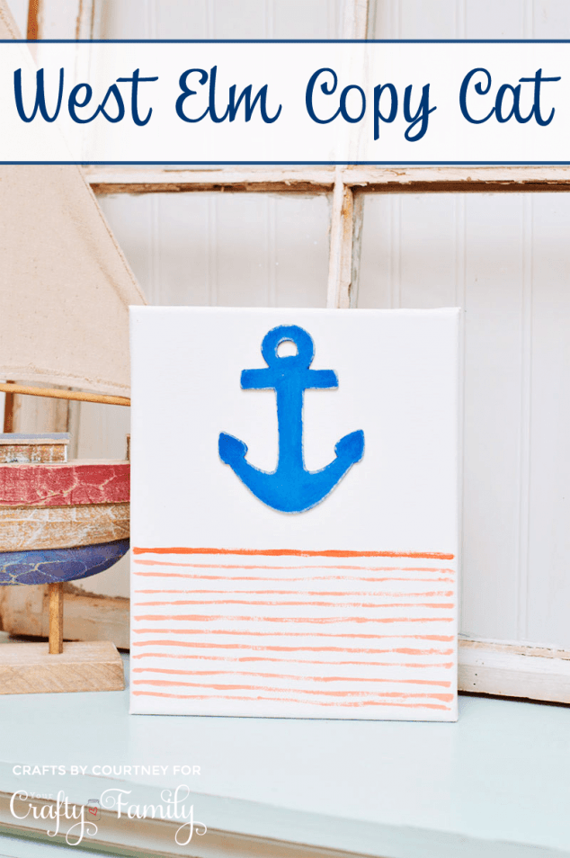 Nautical anchor art