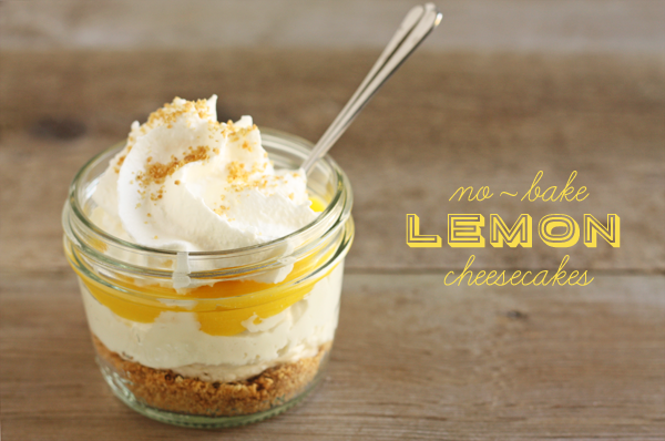 No-bake lemon cheesecake