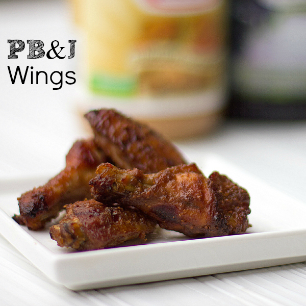 Peanut butter and jelly wings