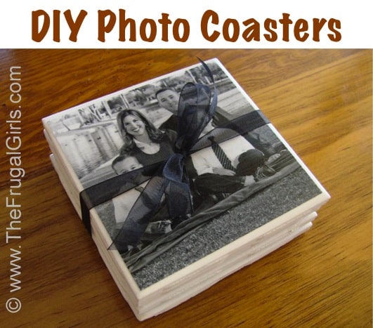 DIY photo coaster