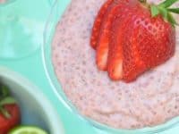 strawberries and cream chia pudding 200x150 Delicious Recipes That Prove the Greatness of Chia Seeds