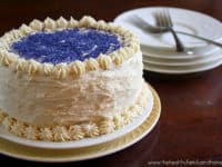 Vanilla birthday cake with 22buttercream22 icing 200x150 Vegan Birthday Cakes That Everyone Can Enjoy