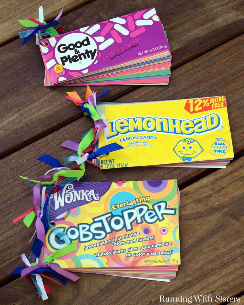 Candy box notebooks