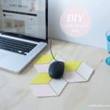 A Quick Click: 9 Totally Chic DIY Mouse Pads