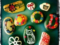 15 Easy Rock Painting Ideas that Are Beautiful