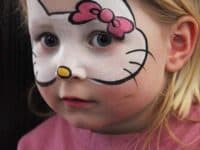 Hello kitty 200x150 Cute Face Painting Designs for Your Kids This Summer