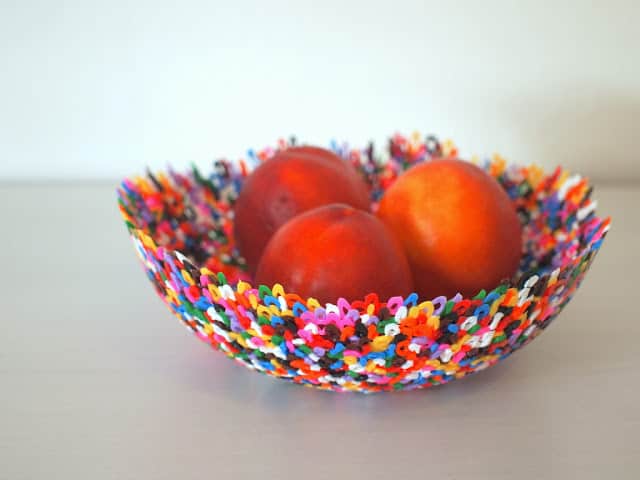 Perler beads bowl