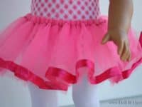Simple tutu 200x150 Cute and Cuddly DIY Doll Outfits For Your Child’s Favourite Toy