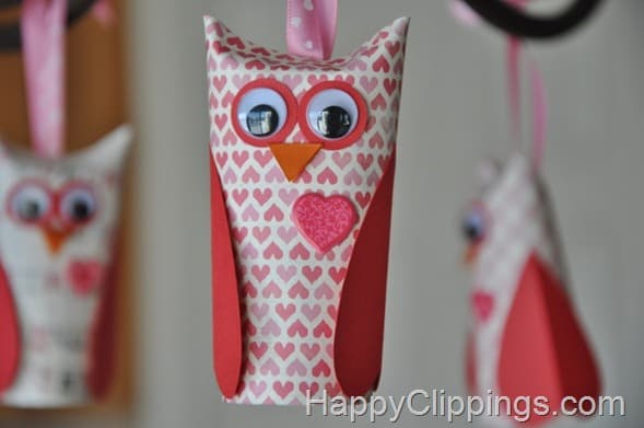 Toilet paper roll owls