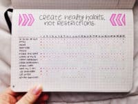 healthy habits 200x150 Top 12 Bullet Journal Ideas With Great Layouts