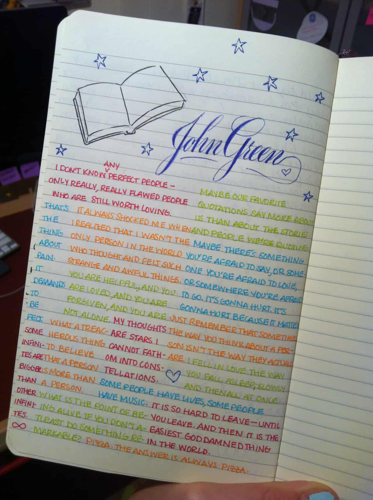 Quote page
