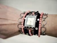 DIY watch band Chains beads and rhinestones 200x150 DIY Watches That Are Stylish and Practical
