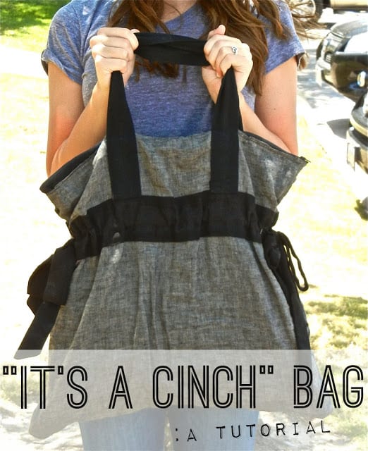 “It’s a cinch” bag