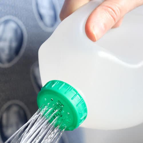 Plastic bottle watering can