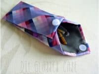 Upcycled tie case 200x150 Cute DIY Glasses and Sunglasses Cases