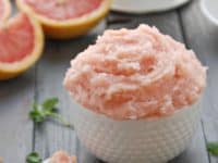 Whipped grapefruit mint sugar scrub 200x150 A Refreshed and Flawless You: 15 Natural DIY Body Scrubs