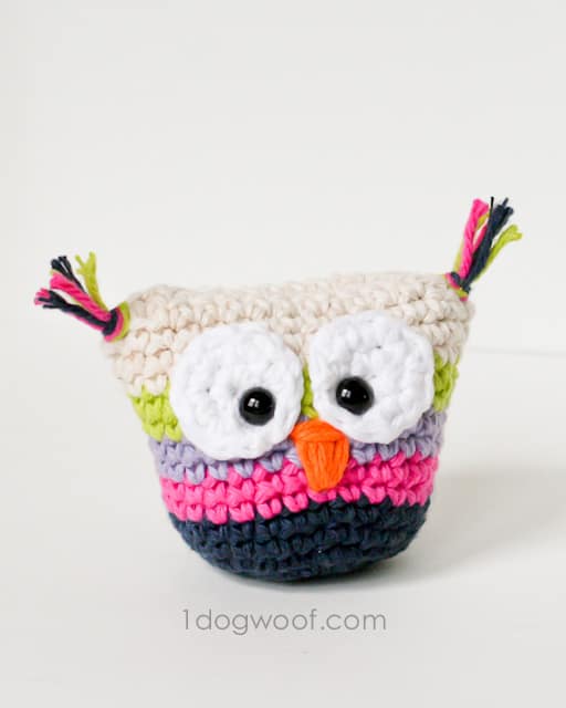 Crochet Owl purse