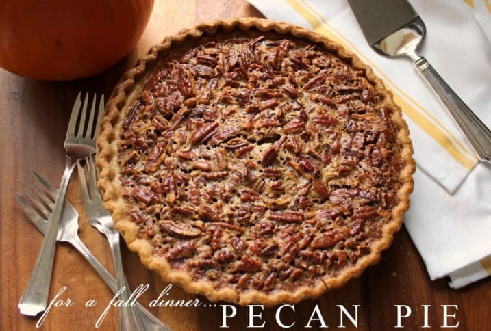 Classic pecan pie