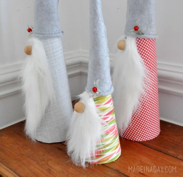 DIY holiday gnomes