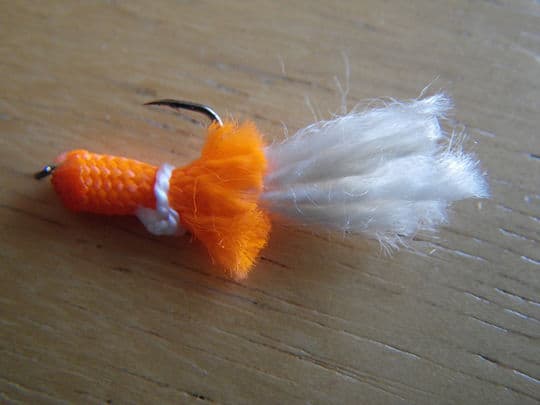 DIY paracord fishing lure