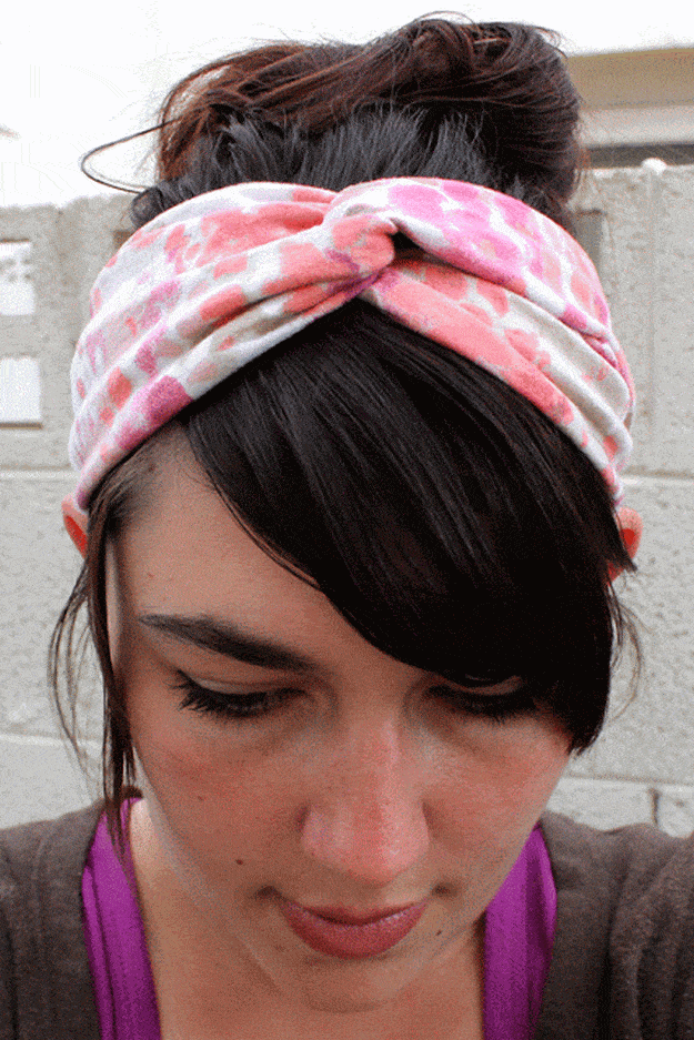 Twisted turban headband