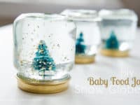 baby food jar 200x150 10 DIY Snow Globes For A Magical Winter