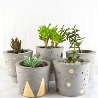 For Modern Minimalists: DIY Concrete Projects