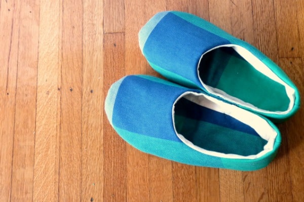 Fabric slippers