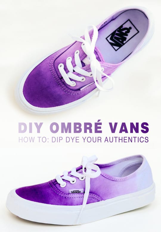 ombre sneakers