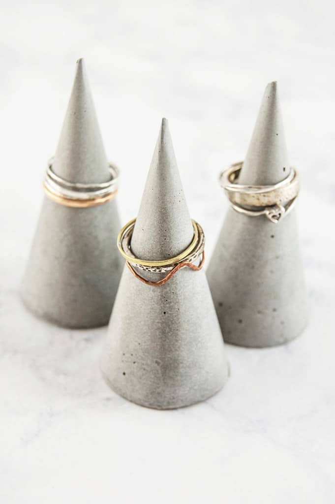 Concrete ring cones