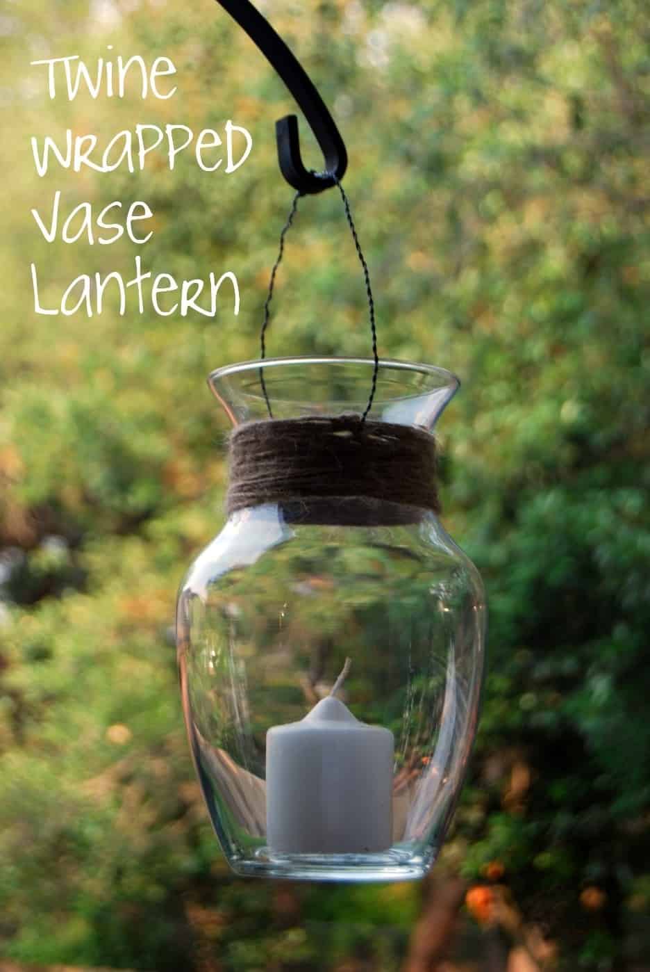 Vase lantern