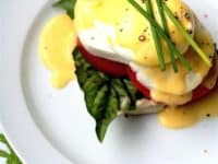 Caprese eggs Benedict 200x150 15 Eggs Benedict Recipes That Will Brighten Your Mornings!