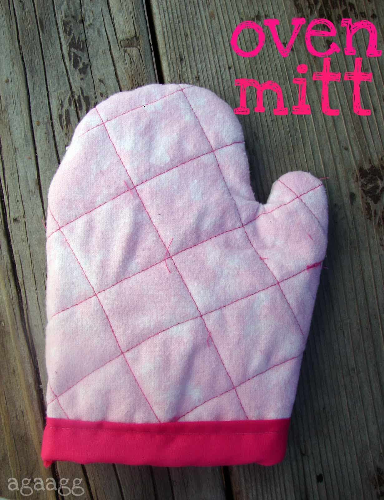 Kid sized oven mitts