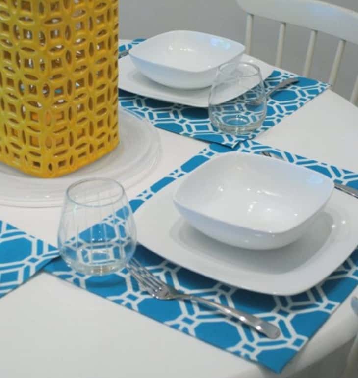 no-sew-dinner-placemats