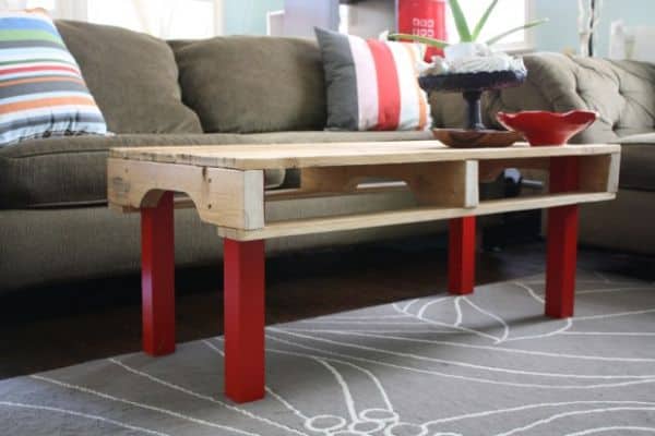 Palette coffee table