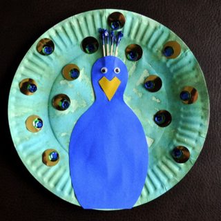 Colorful Treat: 14 Peacock Themed Crafts for Kids!
